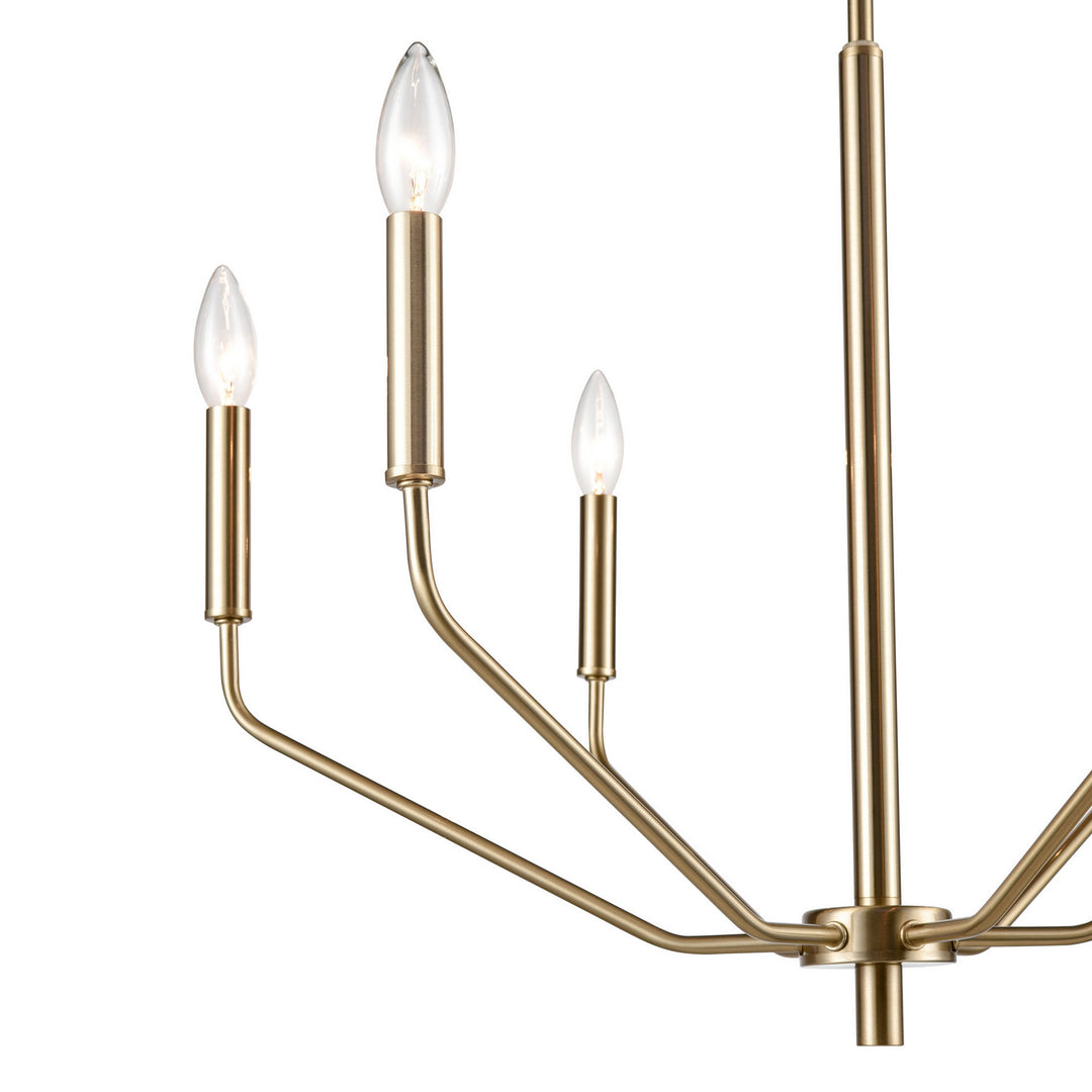 Millennium Laurell 8166-MG Chandelier Light - Modern Gold