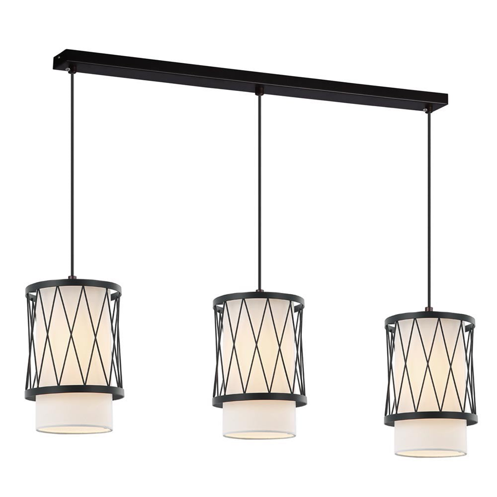 Maxilite Echo MX 2088B3-5307A3 Pendant Light - Black