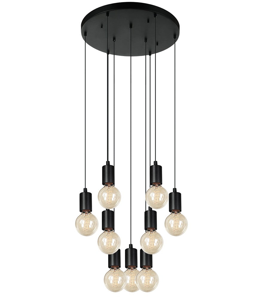 Maxilite Kaisha MX 2100C9A3 Pendant Light - Black