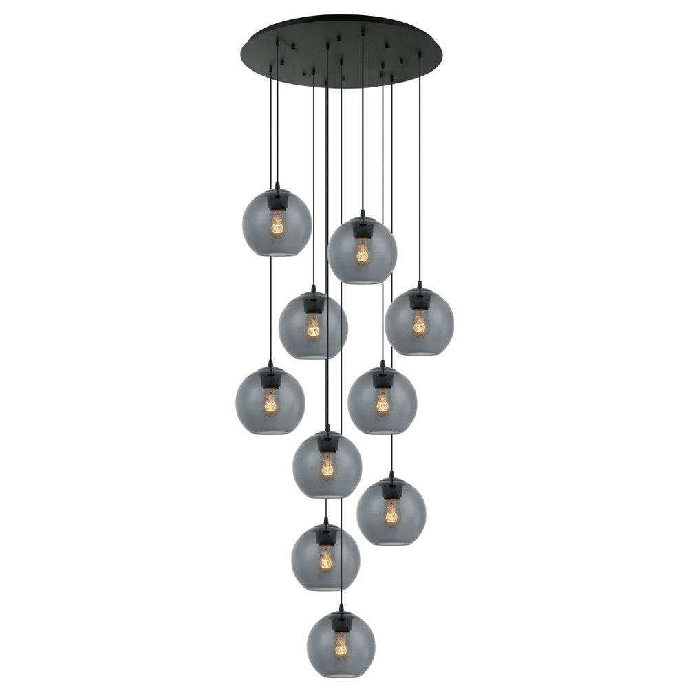 Maxilite Georges Globe MX 2118C10-07A3 Pendant Light - Black