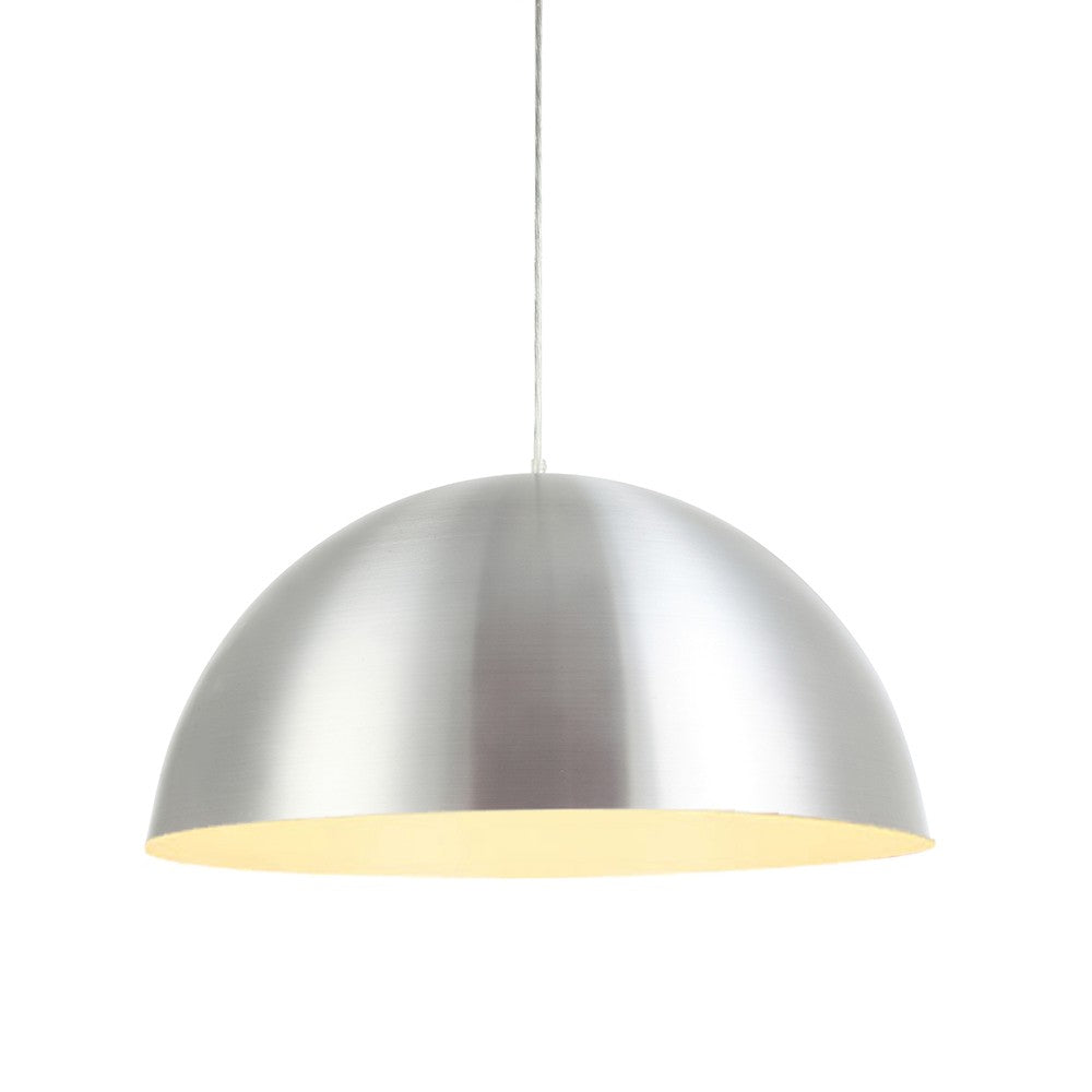 Maxilite Domo MX 2154-4002 Pendant Light - Brushed Aluminium