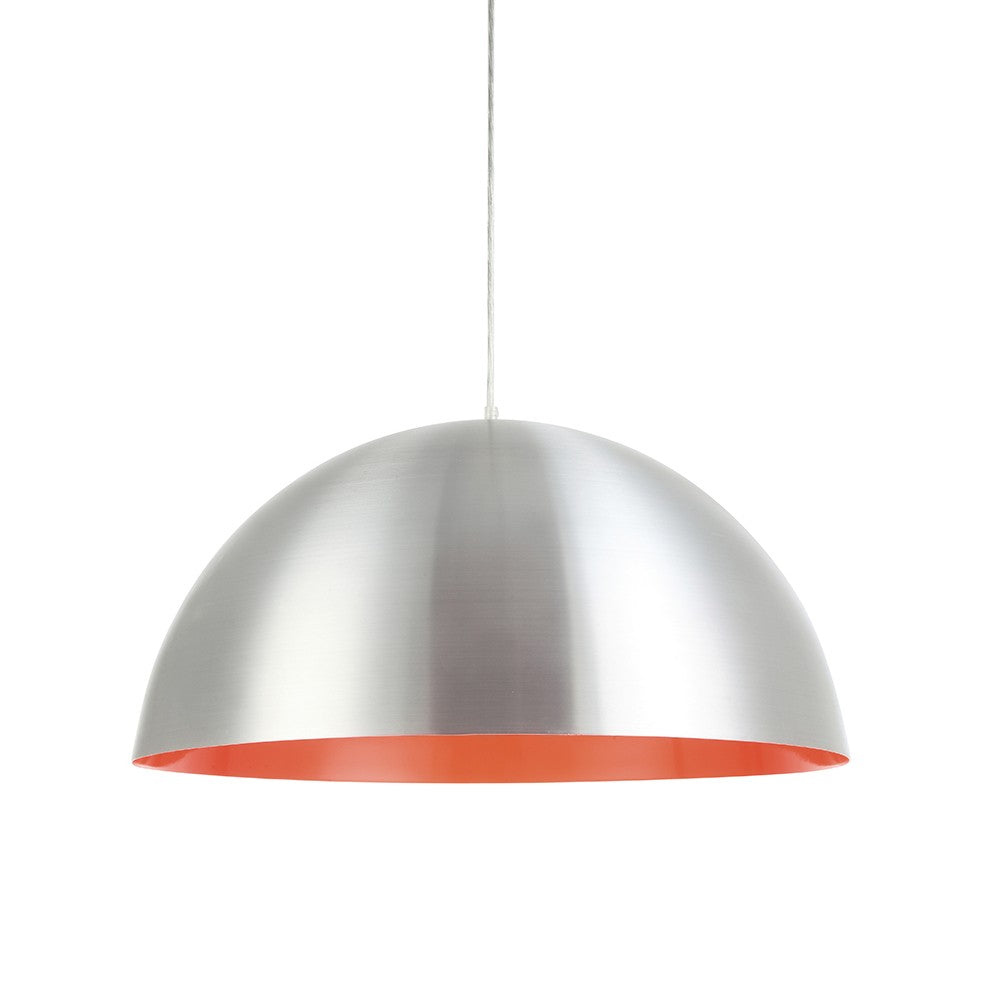 Maxilite Domo MX 2154-4008 Pendant Light - Brushed Aluminium