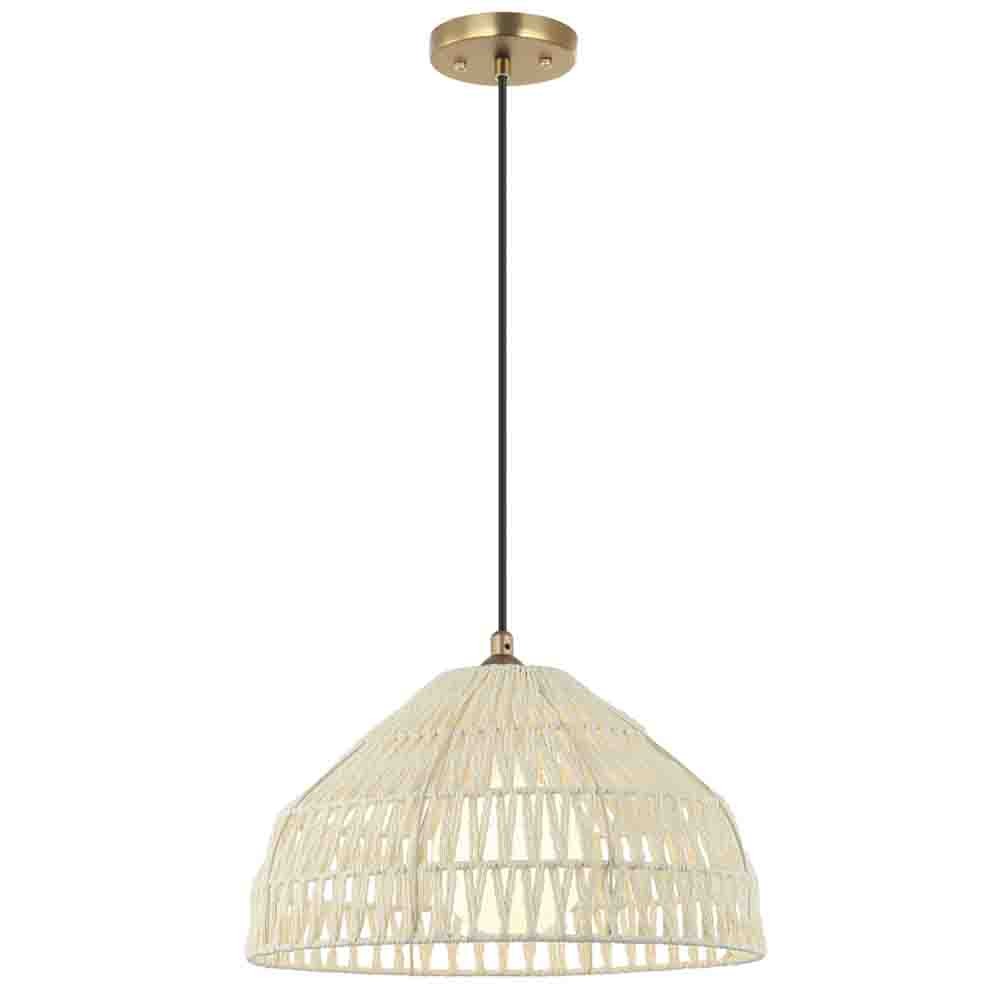 Maxilite Ratan MX 2221-02A23 Pendant Light - Aged Brass