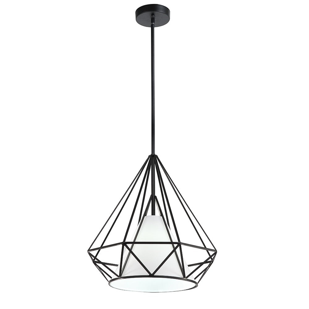 Maxilite Diamond MX 2301R07 Pendant Light - Black
