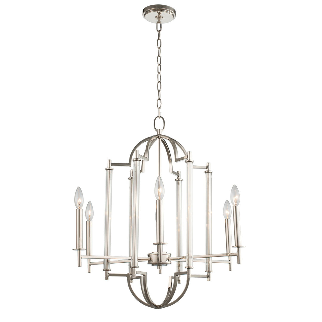 Kalco Provence 512972PN Chandelier Light - Polished Nickel