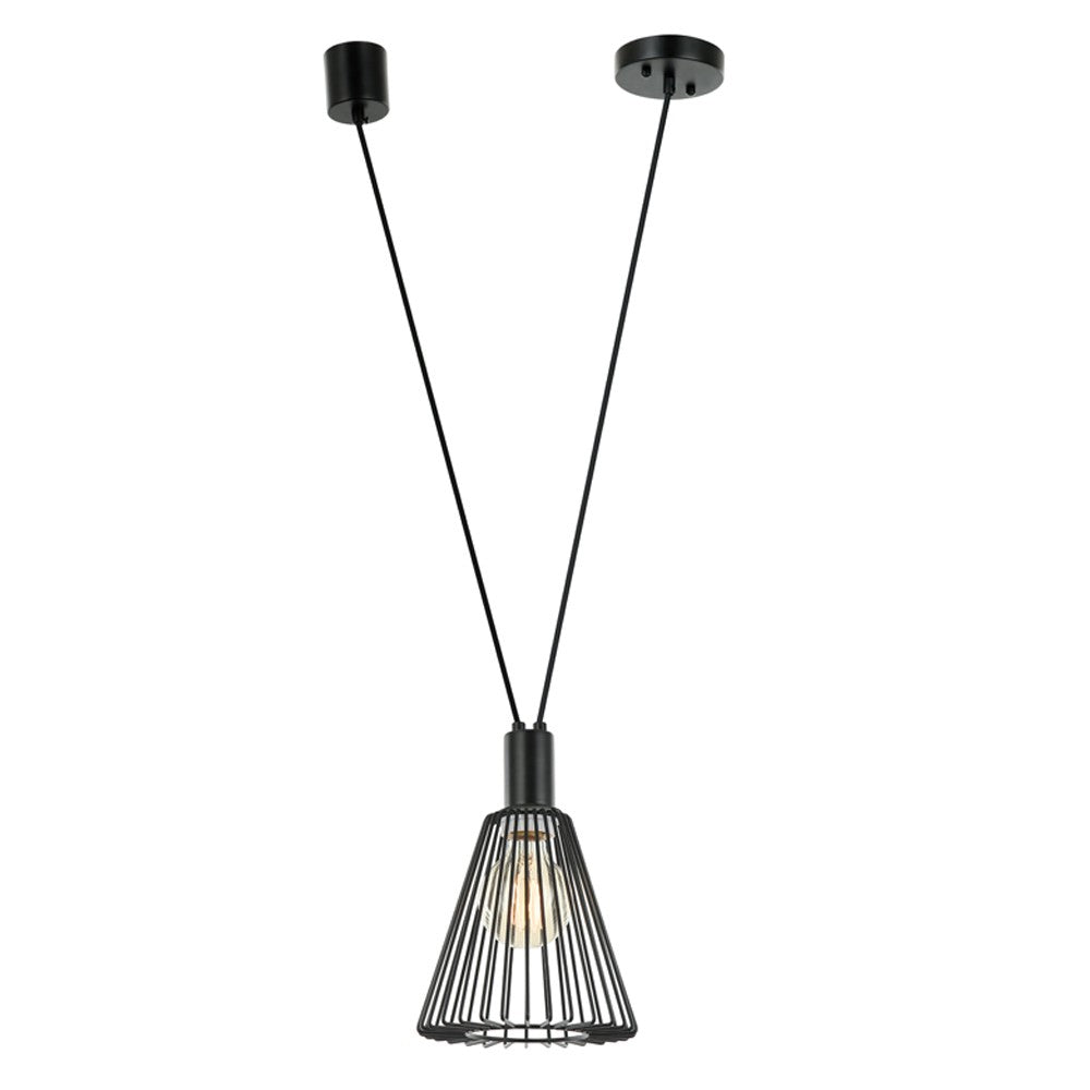 Maxilite Fanfaron MX 2364-1-07 Pendant Light - Black