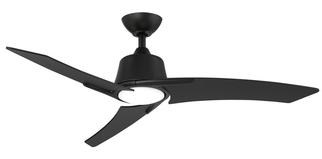 Wind River Fan Company McKenzie WR2009MB Ceiling Fan 48 - Matte Black