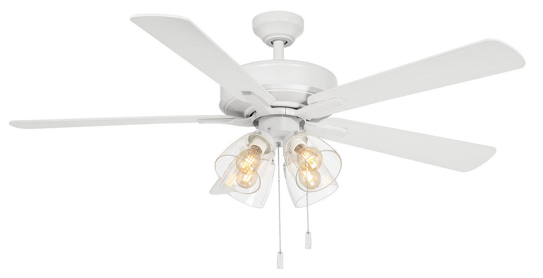 Wind River Fan Company Pecos WR2024MW Ceiling Fan 52 - Matte White