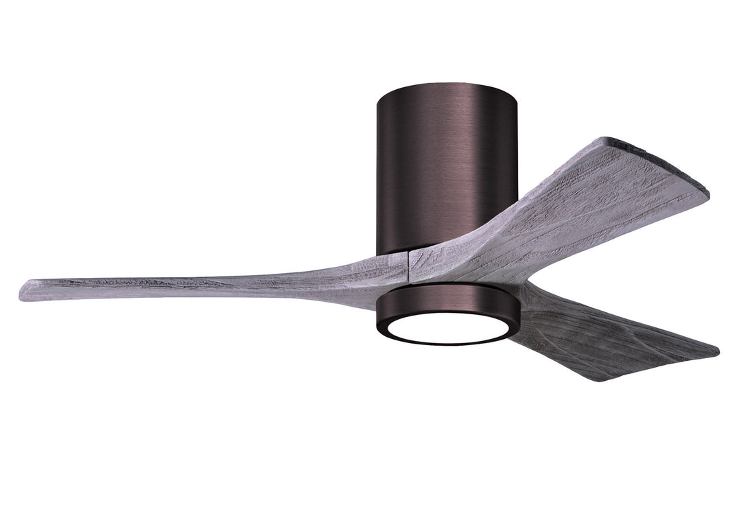 Matthews Fan Company Irene IR3HLK-BB-BW-42 Ceiling Fan - Brushed Bronze, Barnwood Tone/