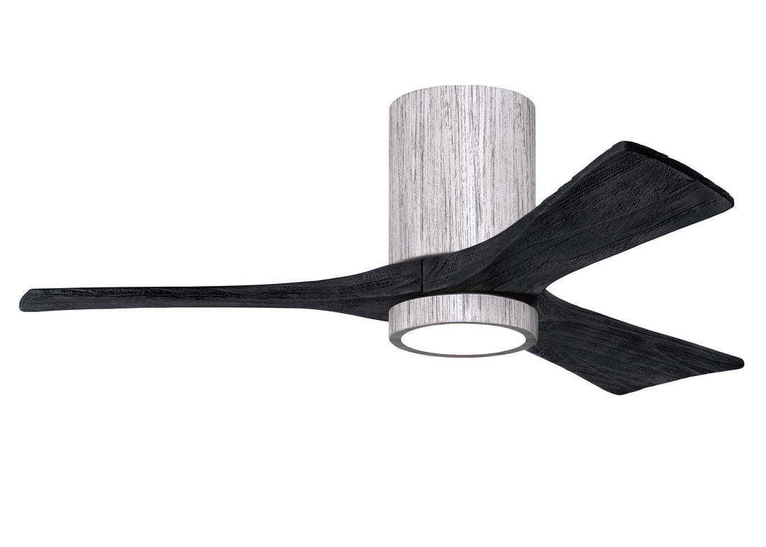 Matthews Fan Company Irene IR3HLK-BW-BK-42 Ceiling Fan - Barn Wood Tone, Matte Black/