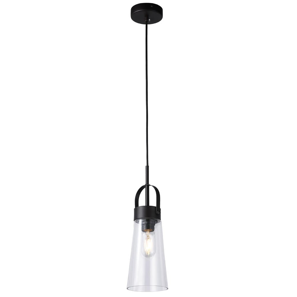Maxilite Hilo MX 2616-07 Pendant Light - Black