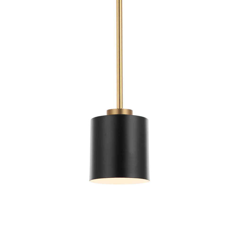 Maxilite Andel MX 261R18-07 Pendant Light - Aged Brass/Black