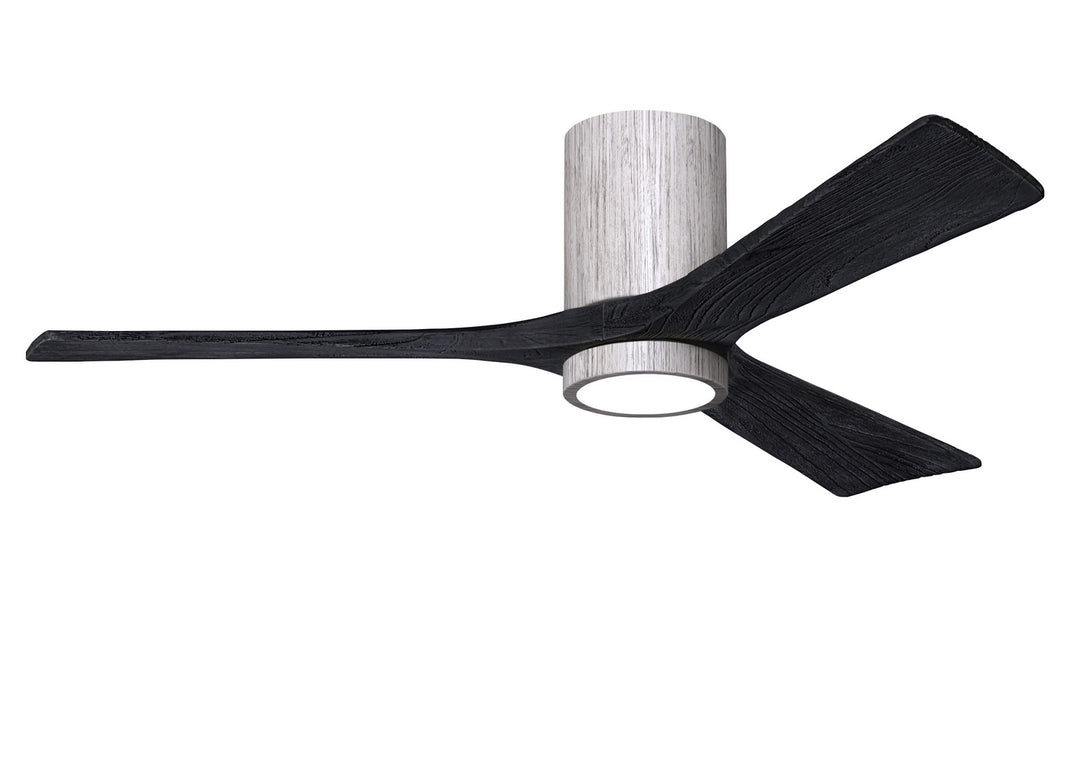 Matthews Fan Company Irene IR3HLK-BW-BK-52 Ceiling Fan - Barn Wood Tone, Matte Black/