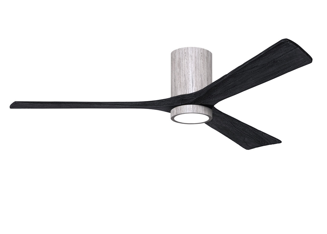 Matthews Fan Company Irene IR3HLK-BW-BK-60 Ceiling Fan - Barn Wood Tone, Matte Black/