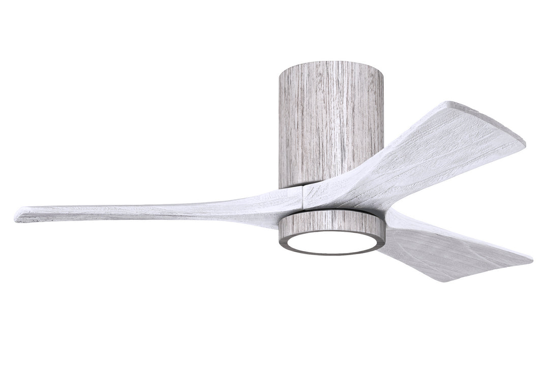 Matthews Fan Company Irene IR3HLK-BW-MWH-42 Ceiling Fan - Barn Wood Tone, Matte White/