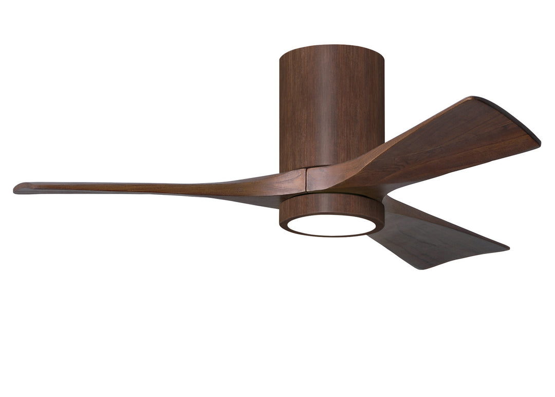 Matthews Fan Company Irene IR3HLK-WN-WA-42 Ceiling Fan - Walnut Tone, Walnut Tone/