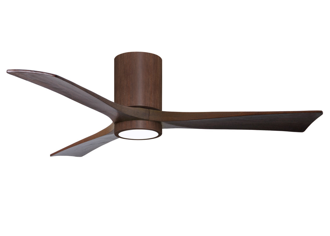 Matthews Fan Company Irene IR3HLK-WN-WA-52 Ceiling Fan - Walnut Tone, Walnut Tone/