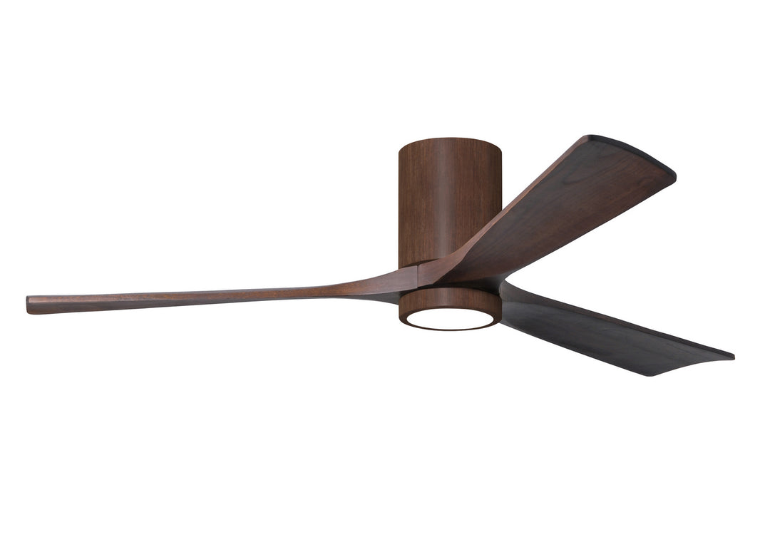 Matthews Fan Company Irene IR3HLK-WN-WA-60 Ceiling Fan - Walnut Tone, Walnut Tone/