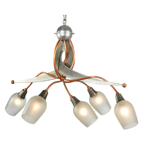 Meyda Tiffany Ballerina 128524 Chandelier Light - Steel,Copper