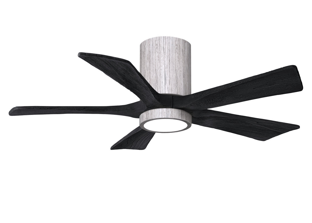 Matthews Fan Company Irene IR5HLK-BW-BK-42 Ceiling Fan - Barnwood Tone, Matte Black/