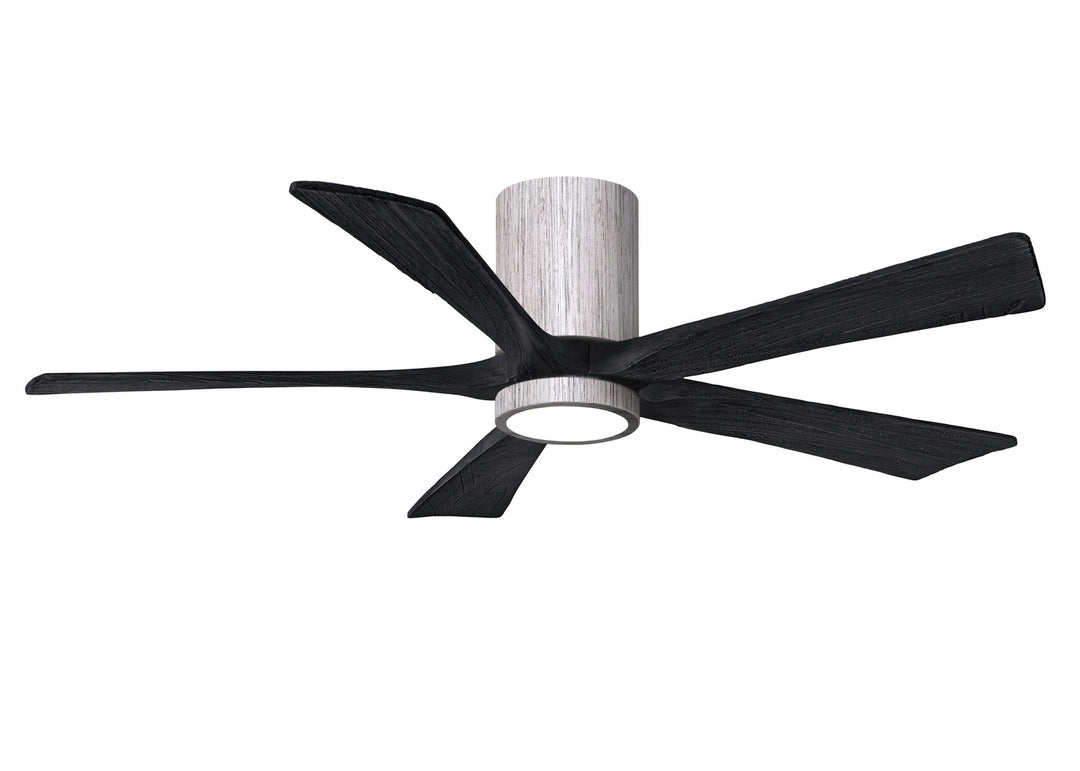 Matthews Fan Company Irene IR5HLK-BW-BK-52 Ceiling Fan - Barnwood Tone, Matte Black/