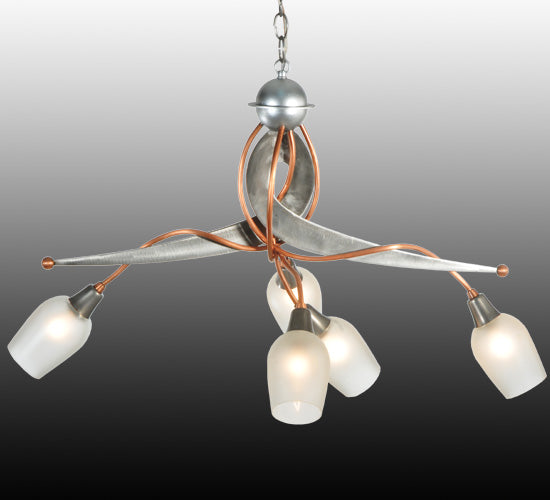 Meyda Tiffany Ballerina 128524 Chandelier Light - Steel,Copper