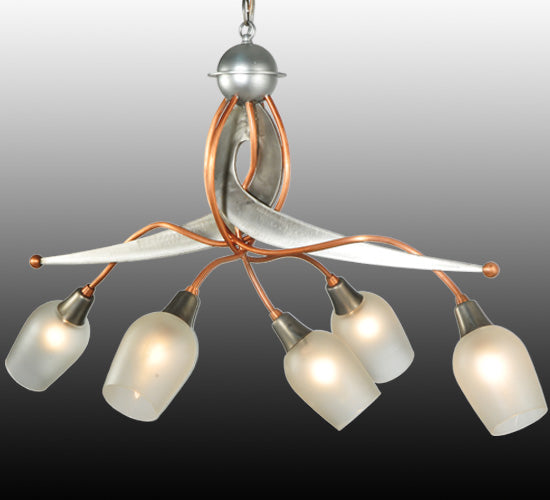 Meyda Tiffany Ballerina 128524 Chandelier Light - Steel,Copper