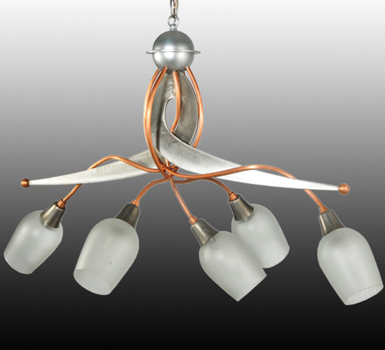 Meyda Tiffany Ballerina 128524 Chandelier Light - Steel,Copper