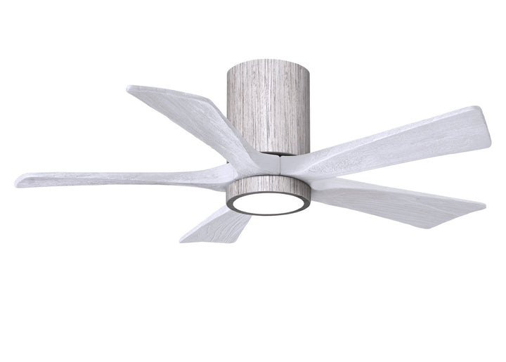 Matthews Fan Company Irene IR5HLK-BW-MWH-42 Ceiling Fan - Barnwood Tone, Matte White/