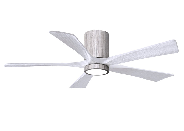 Matthews Fan Company Irene IR5HLK-BW-MWH-52 Ceiling Fan - Barnwood Tone, Matte White/