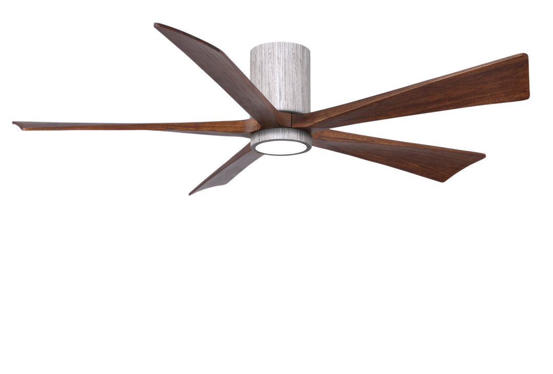 Matthews Fan Company Irene IR5HLK-BW-WA-60 Ceiling Fan - Barnwood Tone, Walnut Tone/