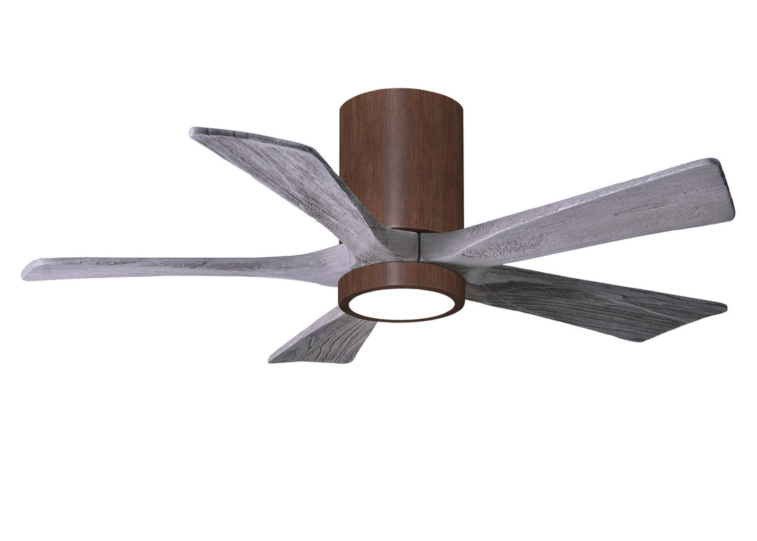 Matthews Fan Company Irene IR5HLK-WN-BW-42 Ceiling Fan - Walnut Tone, Barnwood Tone/