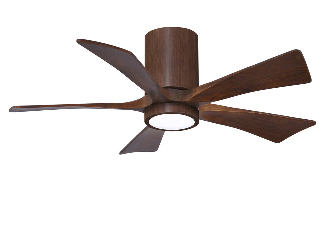 Matthews Fan Company Irene IR5HLK-WN-WA-42 Ceiling Fan - Walnut Tone, Walnut Tone/