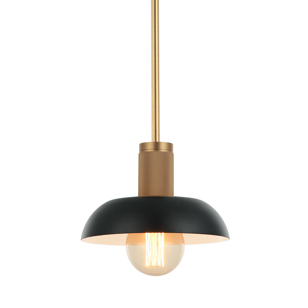 Maxilite Aurora MX 263R18-07 Pendant Light - Aged Brass/Black