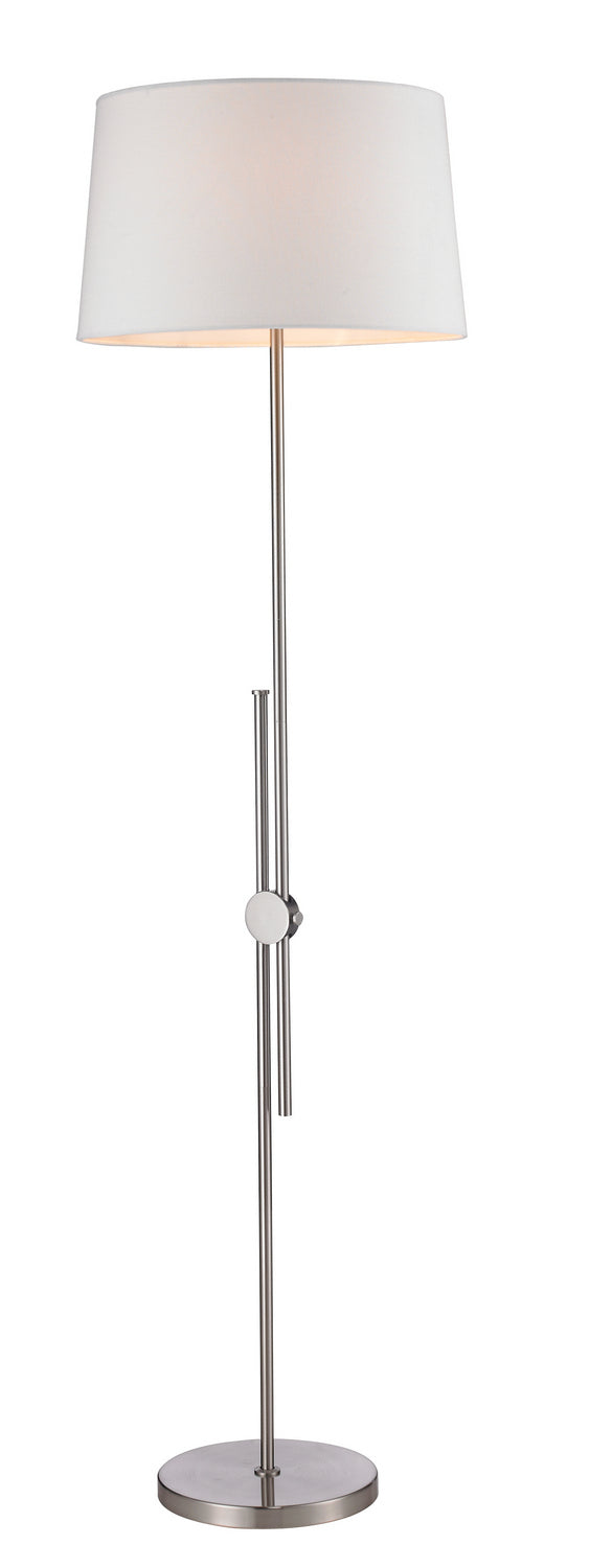 Luce Lumen Lighting LL1022F  One Light Floor Lamp Lamp Pewter, Nickel, Silver