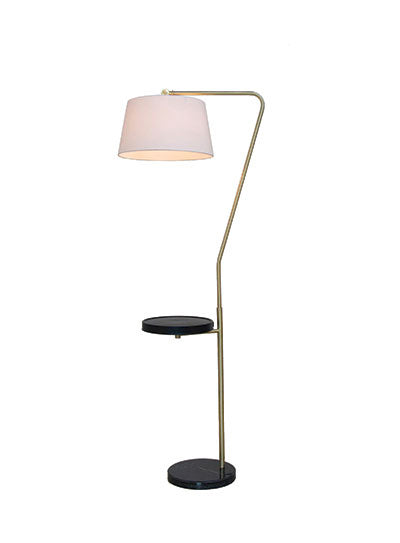 Luce Lumen Lighting LL1810  One Light Floor Lamp Lamp Gold, Champ, Gld Leaf