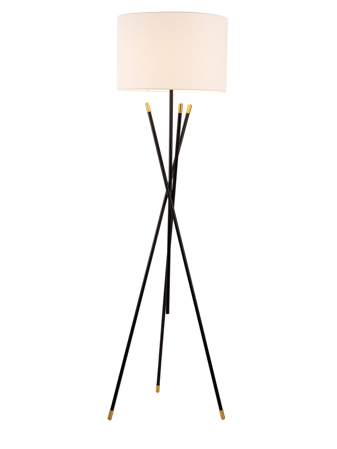 Luce Lumen Lighting LL1888  One Light Floor Lamp Lamp Two-Tone