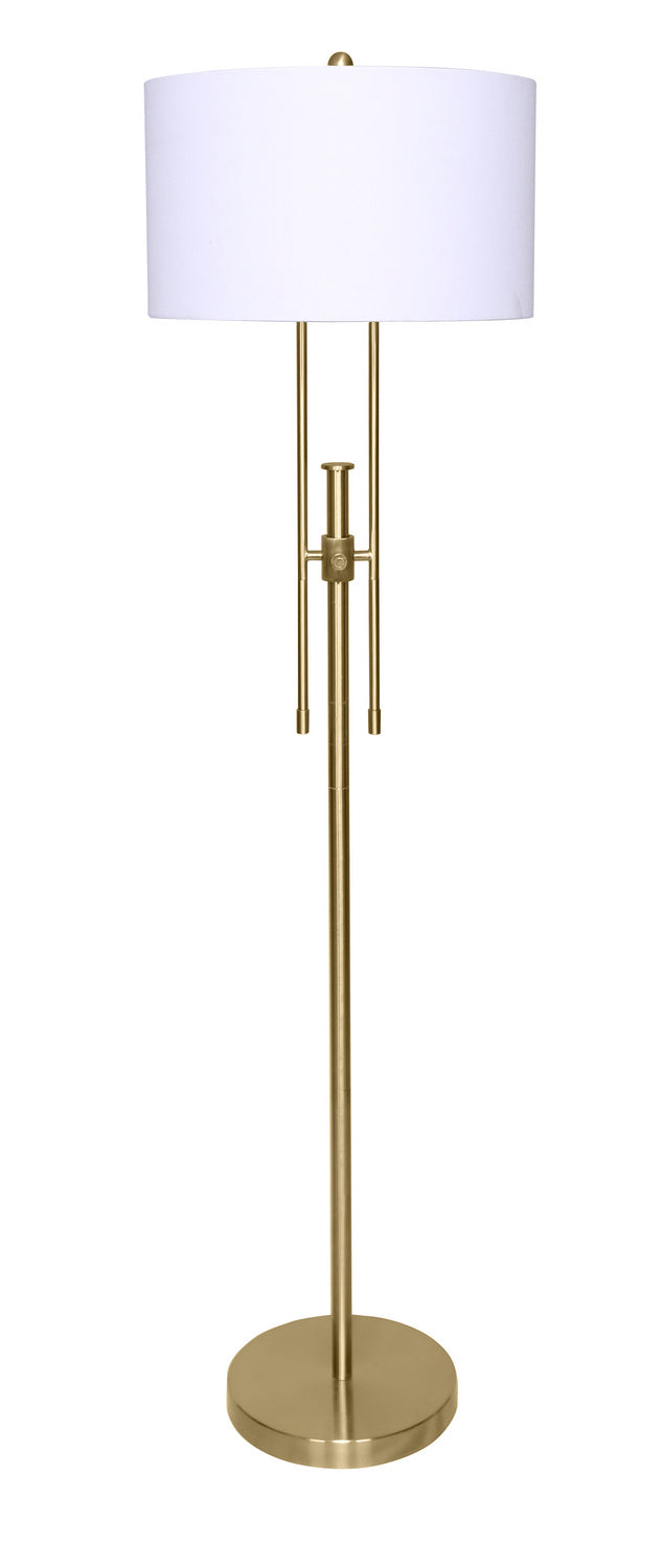 Luce Lumen Lighting LL1891-33  One Light Floor Lamp Lamp Gold, Champ, Gld Leaf