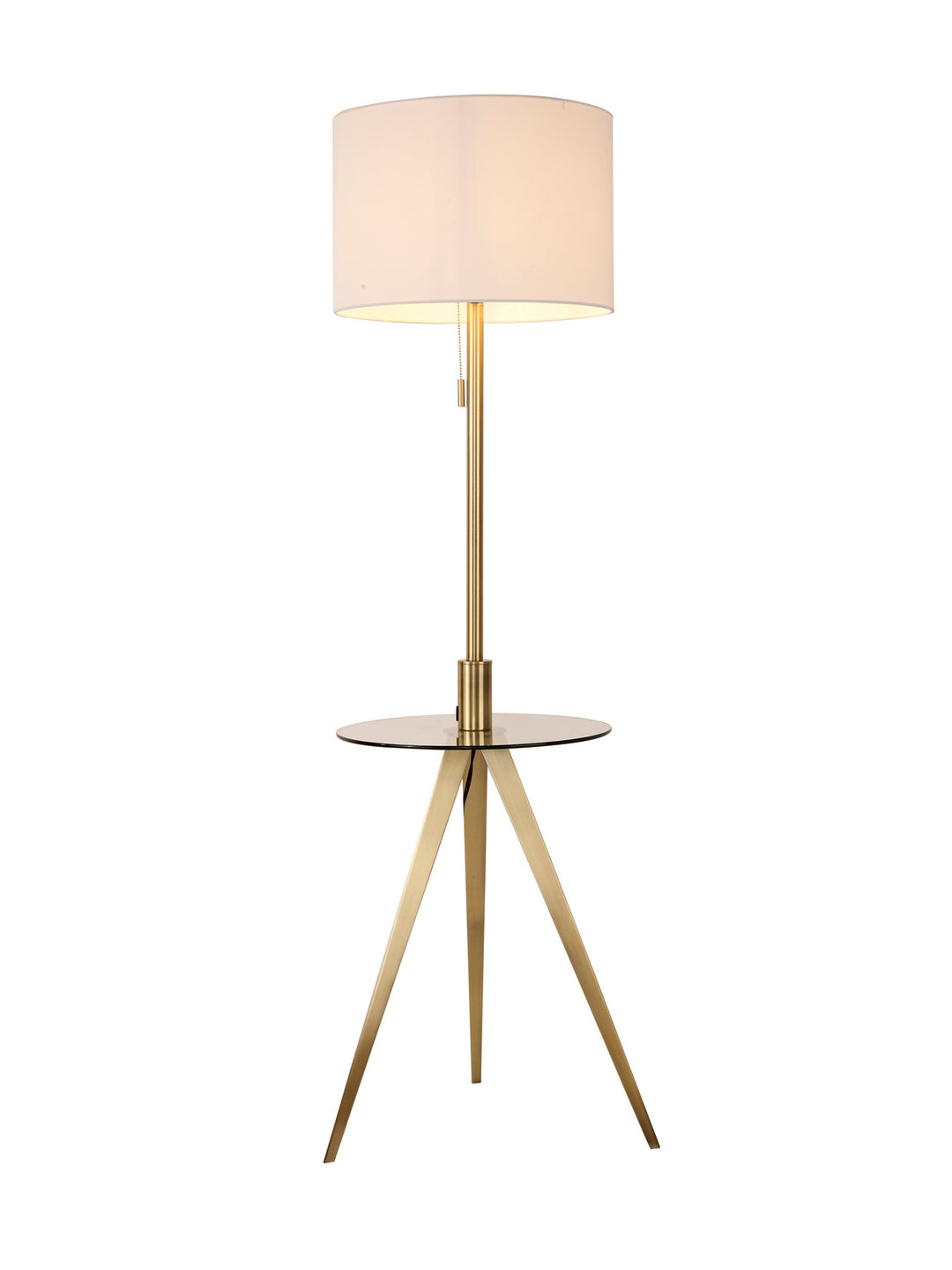 Luce Lumen Lighting LL1892-33  One Light Floor Lamp Lamp Gold, Champ, Gld Leaf