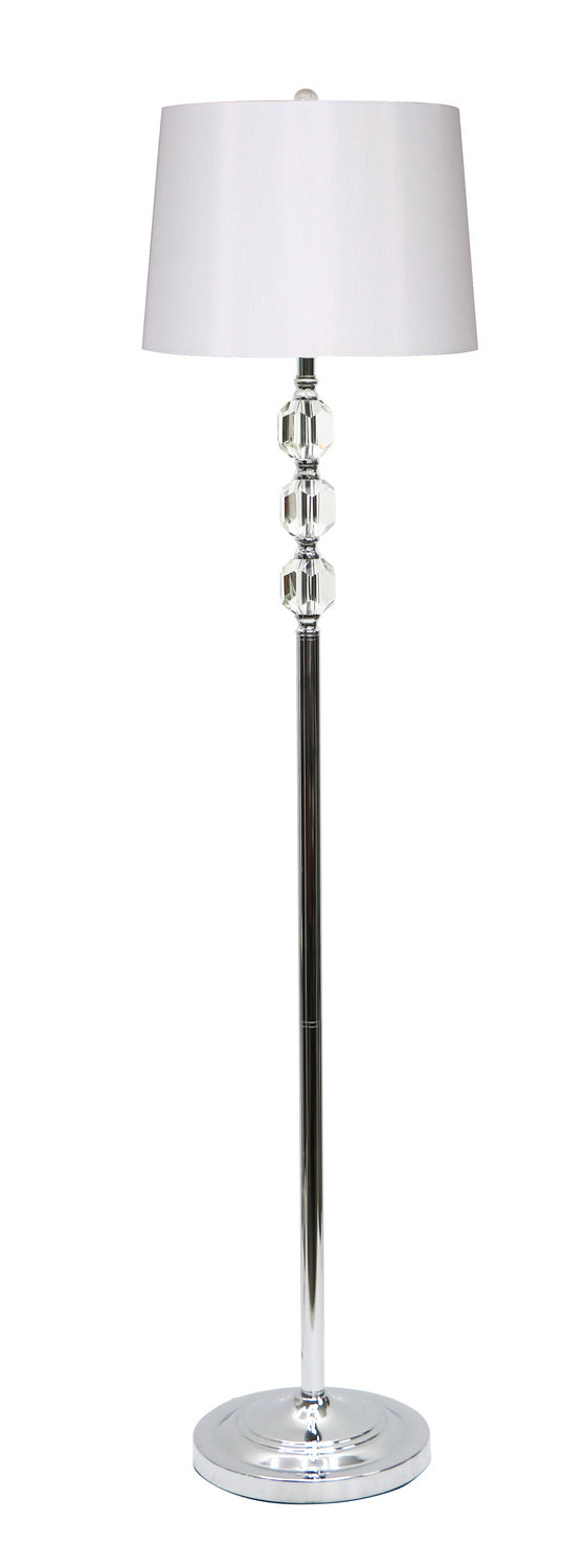 Luce Lumen Lighting LL1983  One Light Floor Lamp Lamp Chrome