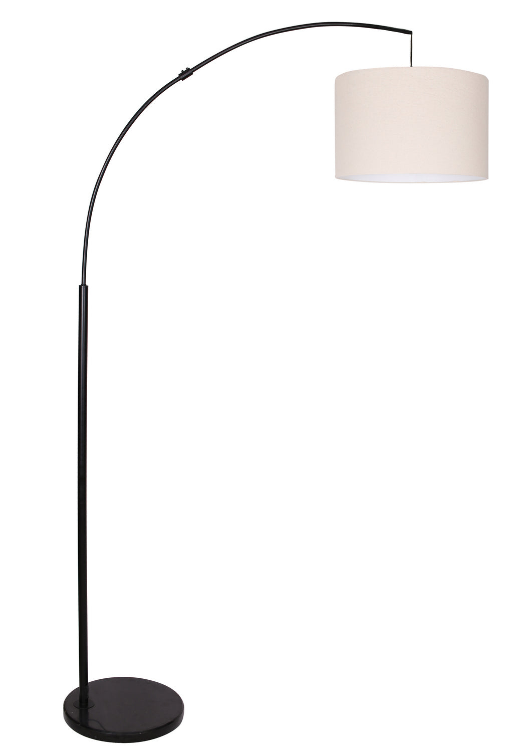 Luce Lumen Lighting LL1990  One Light Floor Lamp Lamp Black