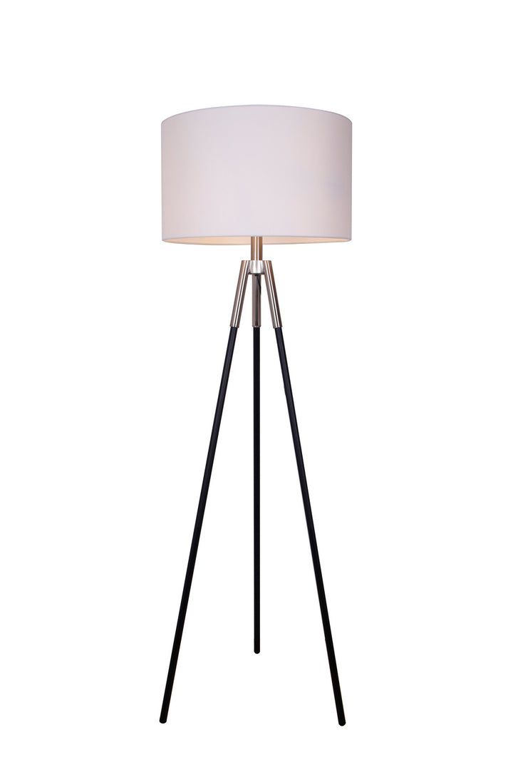 Luce Lumen Lighting LL1997  Two Light Floor Lamp Lamp Black