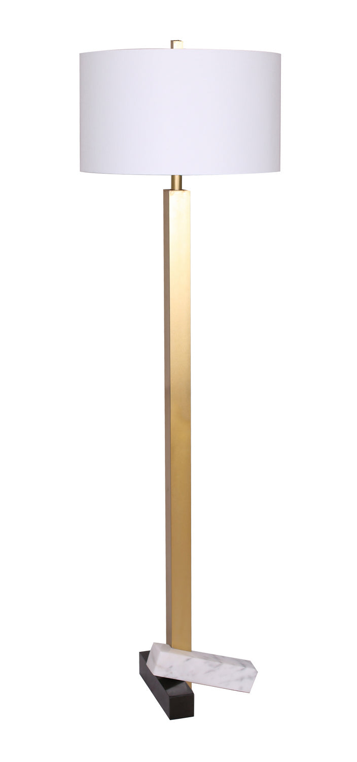 Luce Lumen Lighting LL2023  One Light Floor Lamp Lamp Gold, Champ, Gld Leaf