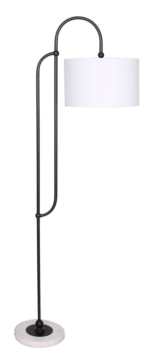 Luce Lumen Lighting LL2032  One Light Floor Lamp Lamp Black