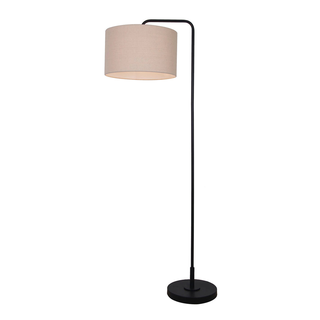 Luce Lumen Lighting LL2038-08.  One Light Floor Lamp Lamp Black