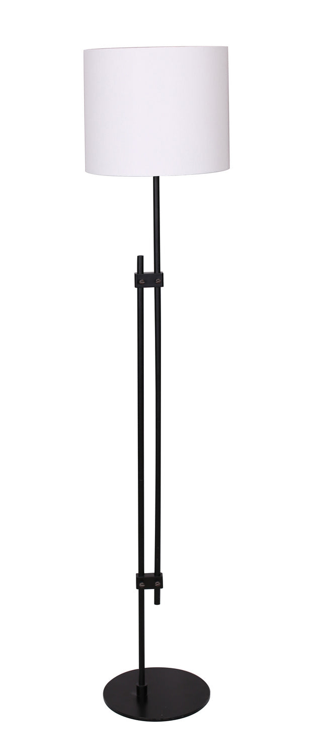 Luce Lumen Lighting LL2042-08.  One Light Floor Lamp Lamp Black