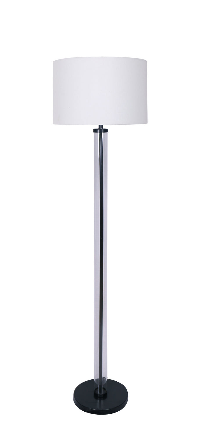 Luce Lumen Lighting LL2139  One Light Floor Lamp Lamp Black