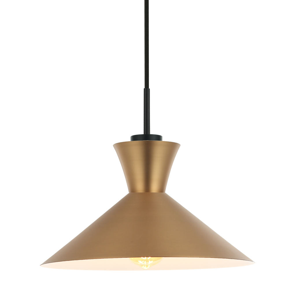 Maxilite Andreo MX 265A3-18 Pendant Light - Aged Brass/Black