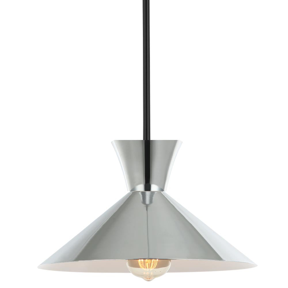 Maxilite Andreo MX 265R07-11 Pendant Light - Polished Chrome/Black