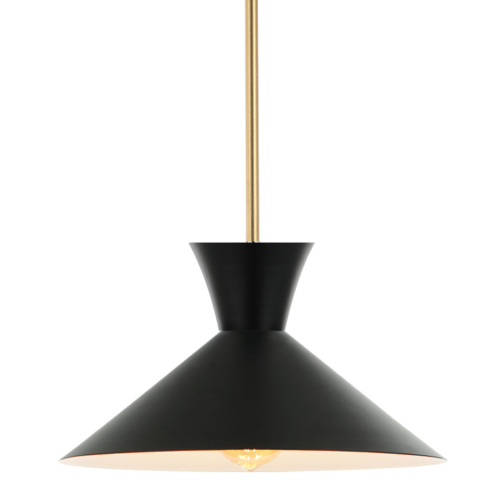 Maxilite Andreo MX 265R18-07 Pendant Light - Aged Brass/Black